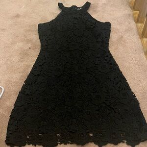 Lulus little black dress size S